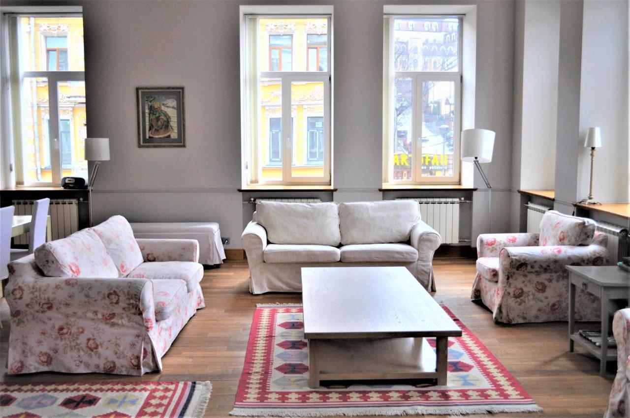 Great 144 Sq.M. Apartment In The Center Of Kiev Buitenkant foto